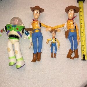 Set of Toy Story Figurines. Vintage
